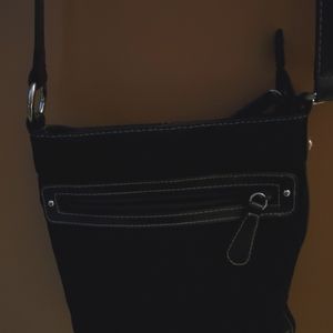 Cross Body Suede  Purse